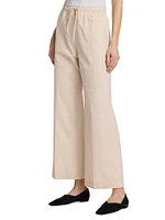 Cotton Drawstring Pants