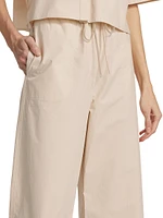 Cotton Drawstring Pants