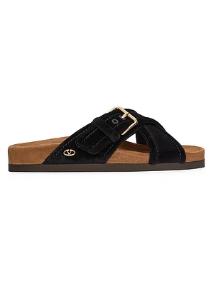 Slide Fussfriend Velvet Sandals 30MM