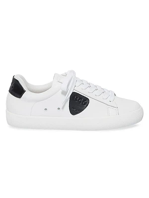 Tatum Leather Logo Sneakers