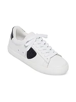 Tatum Leather Logo Sneakers