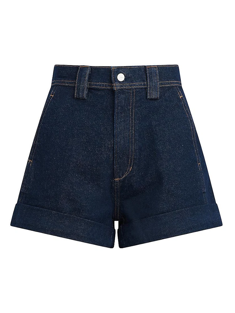 Avery High-Rise Denim Shorts