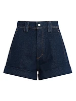 Avery High-Rise Denim Shorts