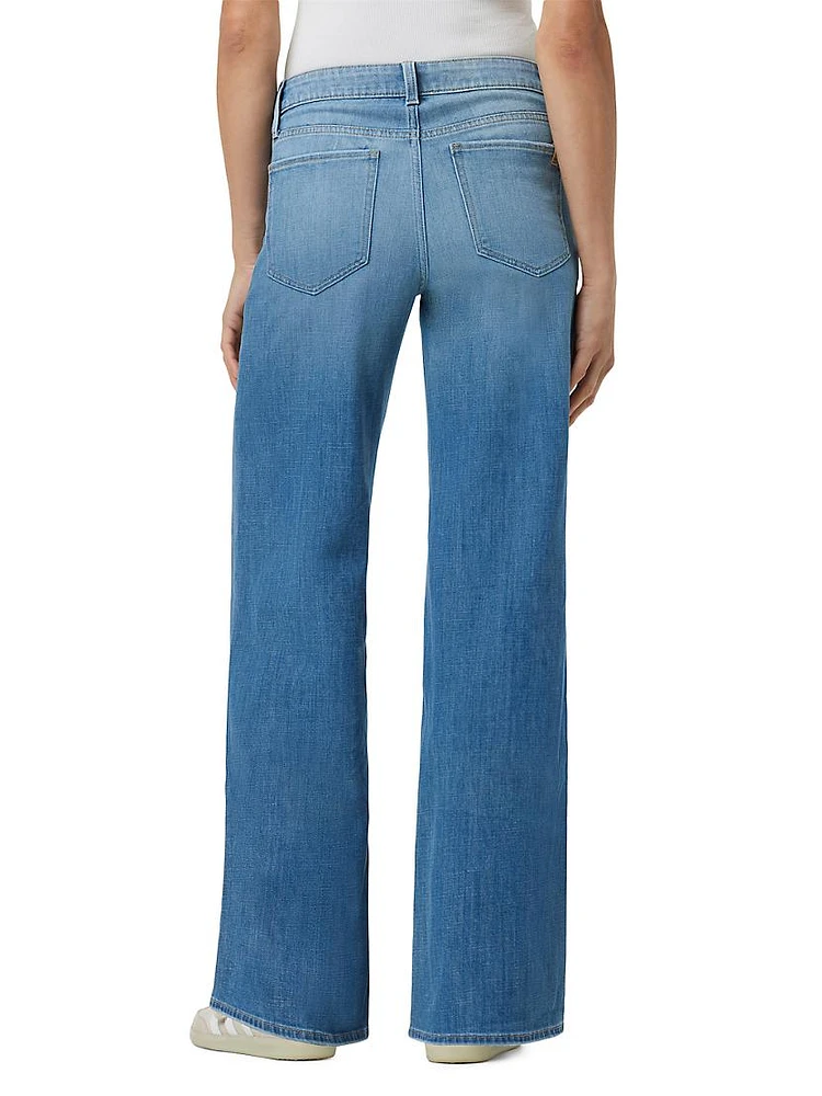 Lou Low-Rise Wide-Leg Jeans