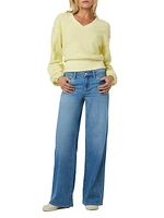 Lou Low-Rise Wide-Leg Jeans