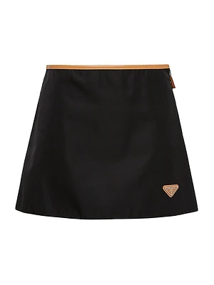 Re-Nylon Mini Skirt