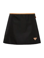 Re-Nylon Mini Skirt