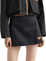 Re-Nylon Mini Skirt