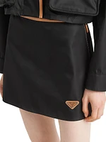 Re-Nylon Mini Skirt