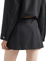 Re-Nylon Mini Skirt