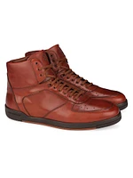 Calfskin Leather Sneakers