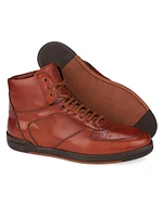 Calfskin Leather Sneakers