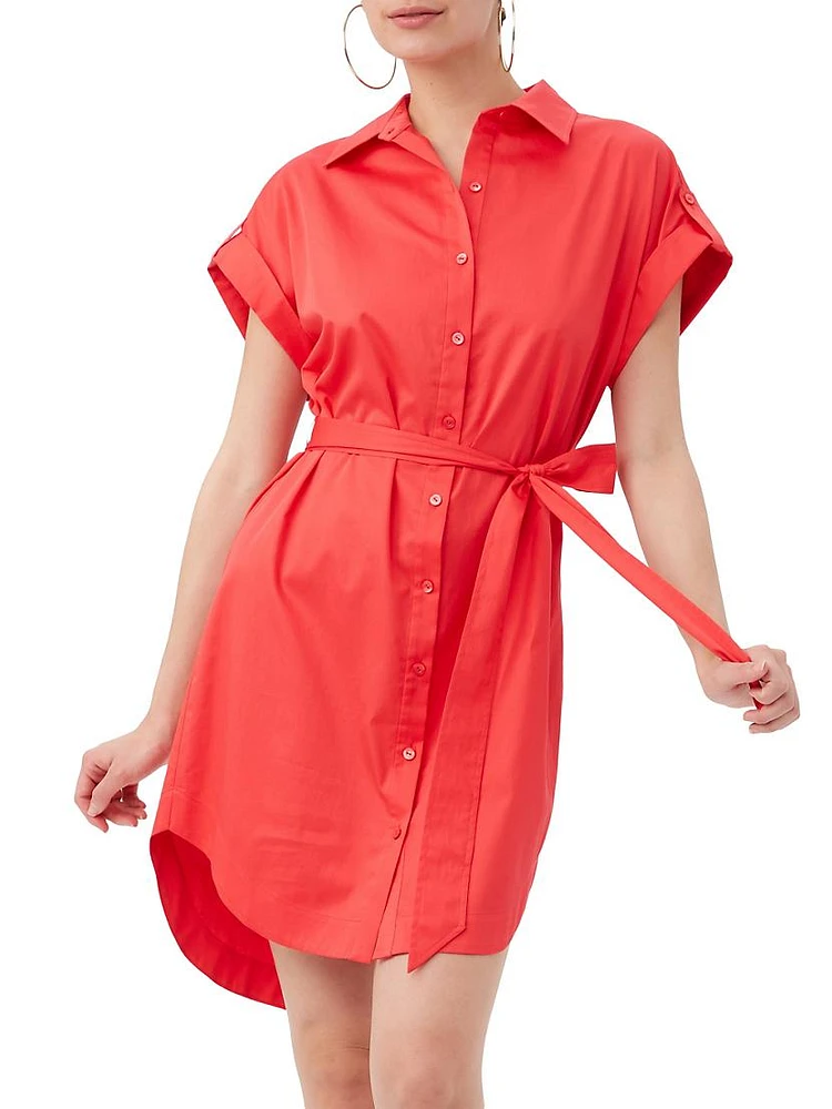 Simpatico Cotton Shirtdress