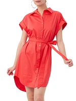 Simpatico Cotton Shirtdress