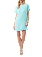 Hydee Seamed Yoke Minidress