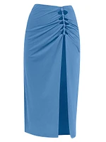 Megan Knotted Cover-Up Skirt