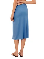 Megan Knotted Cover-Up Skirt