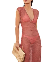 Kimmy Woven Mesh Cover-Up