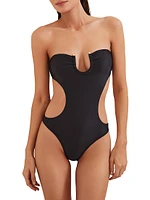 Cora U-Insert One-Piece Swimsuit