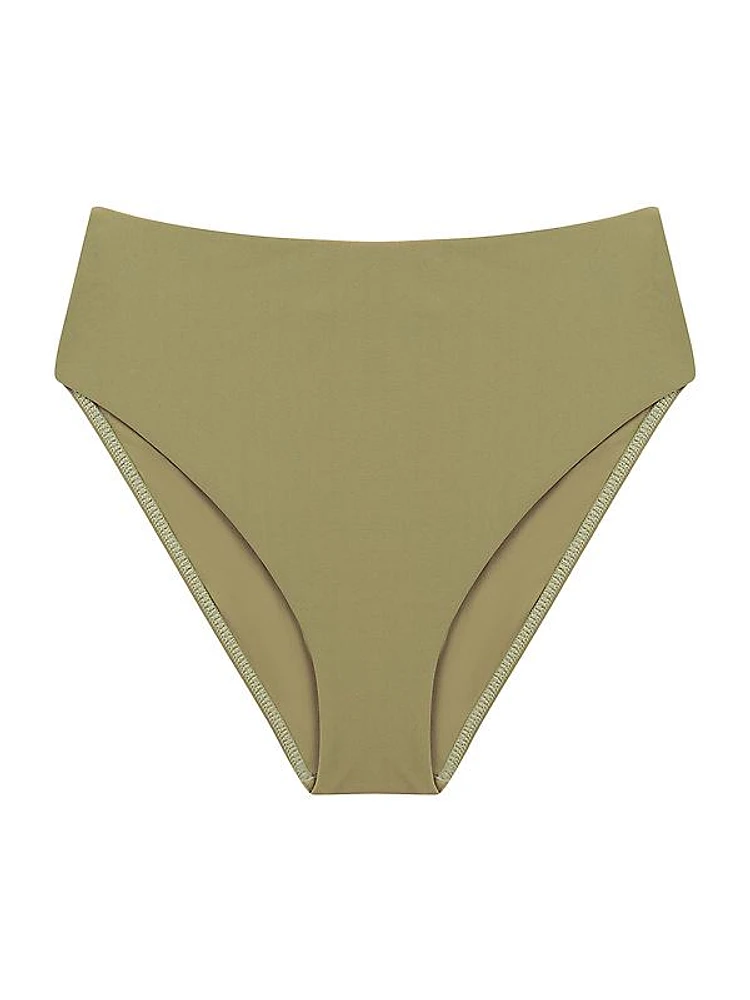 Bela High-Waisted Bikini Bottom