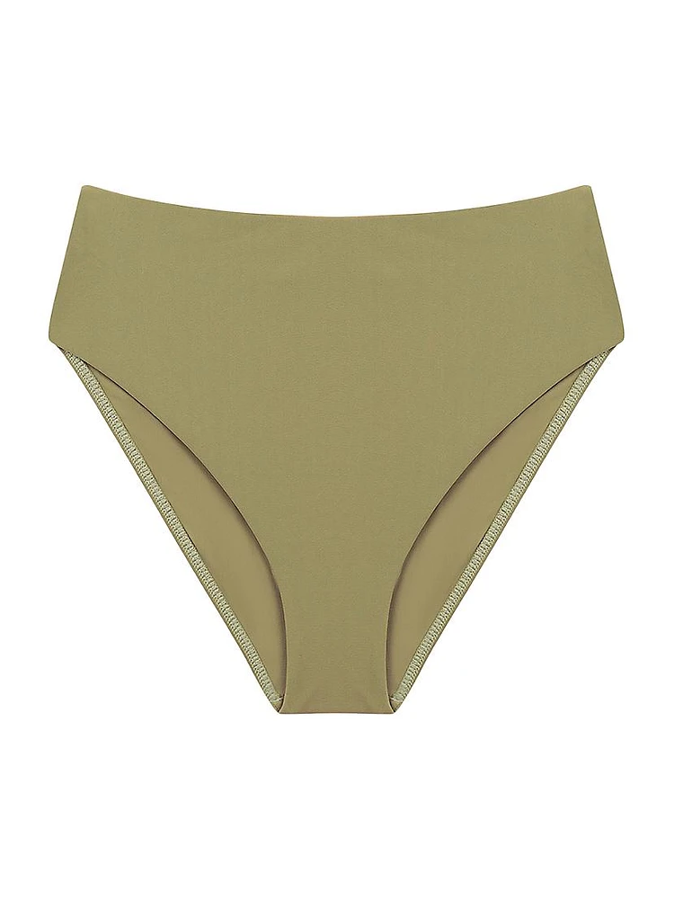 Bela High-Waisted Bikini Bottom