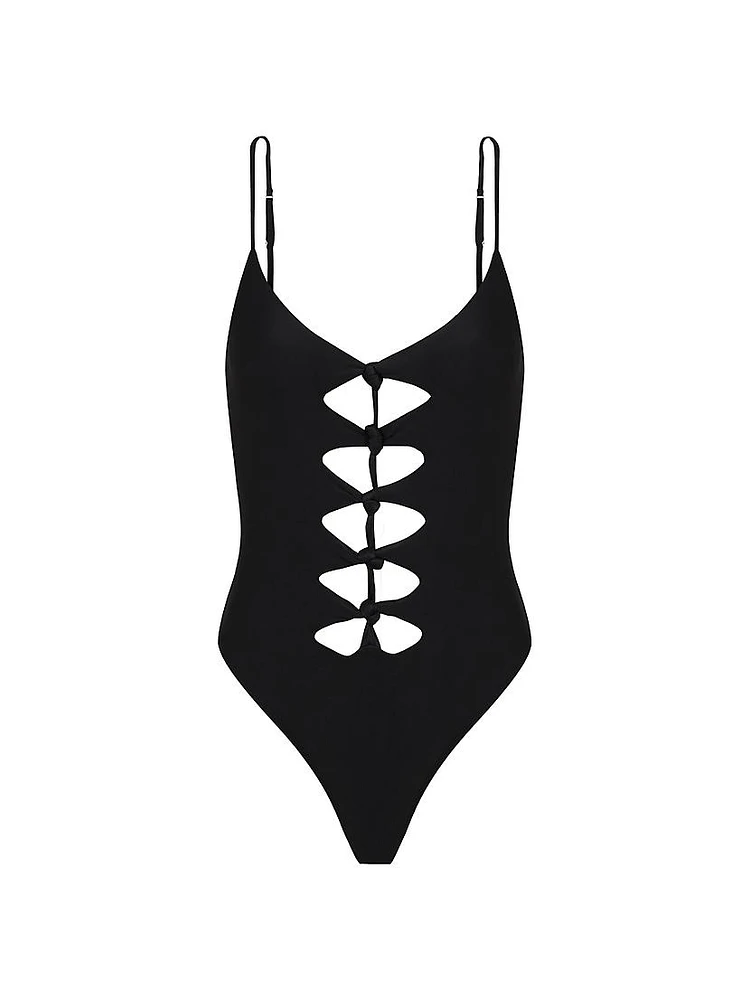 Megan Cut-Out One-Piece Swimsuit