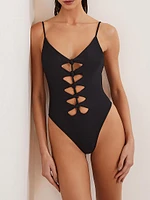 Megan Cut-Out One-Piece Swimsuit