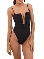 Chris Strapless Notch One-Piece Swimsuit