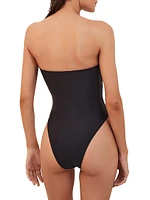 Chris Strapless Notch One-Piece Swimsuit