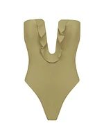 Chris Strapless Notch One-Piece Swimsuit