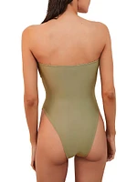 Chris Strapless Notch One-Piece Swimsuit