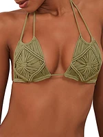 Alice Macramé Bikini Top