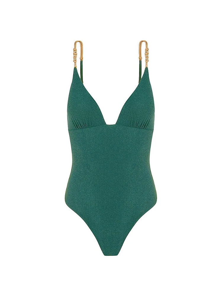 Solid Paige Claire One-Piece Swimsuit