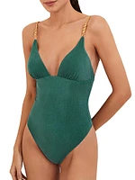 Solid Paige Claire One-Piece Swimsuit