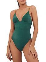 Solid Paige Claire One-Piece Swimsuit