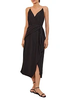 Carly Wrap Midi-Dress