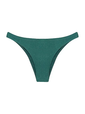 Solid Basic Shimmer Bikini Bottom