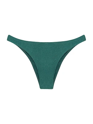 Solid Basic Shimmer Bikini Bottom