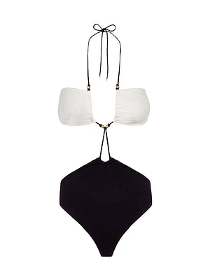 Firenze Gi Colorblocked One-Piece Swimsuit