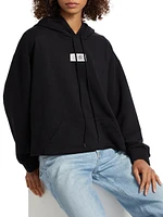 Logo Cotton-Blend Hoodie