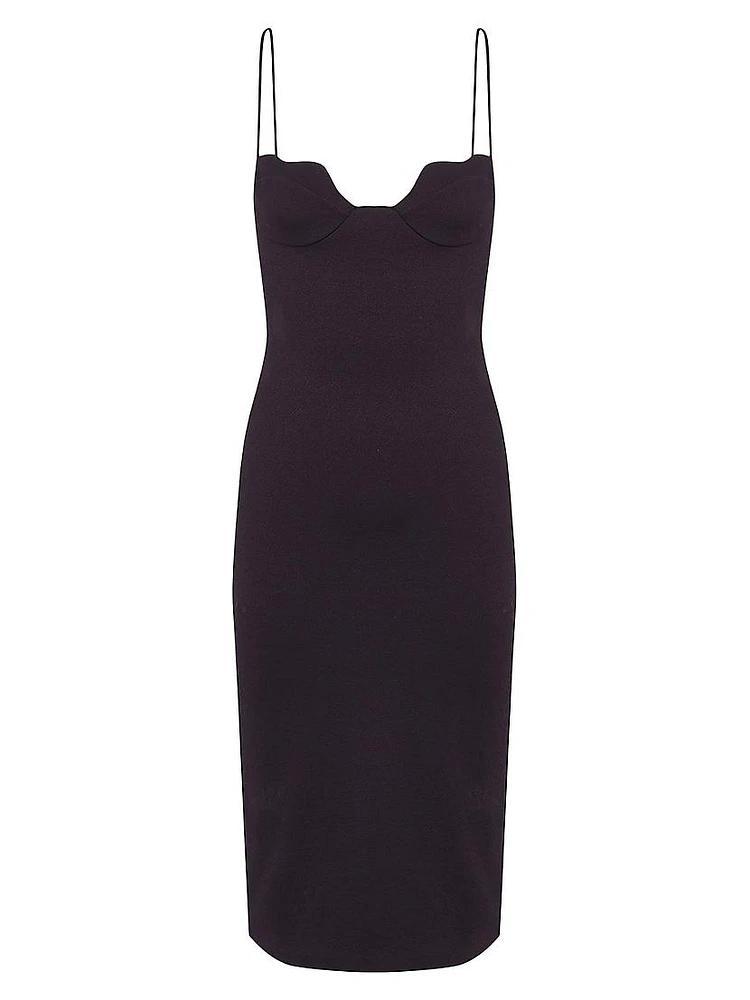 Firenze Lou Body-Con Midi-Dress