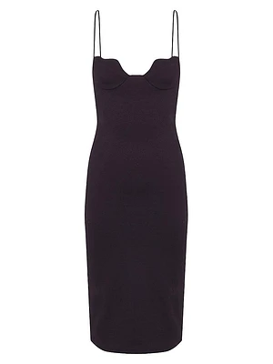 Firenze Lou Body-Con Midi-Dress