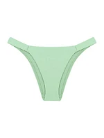 Solid Fany Low-Rise Bikini Bottom