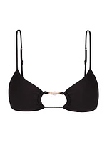 Solid Ivy Erin Cut-Out Bikini Top