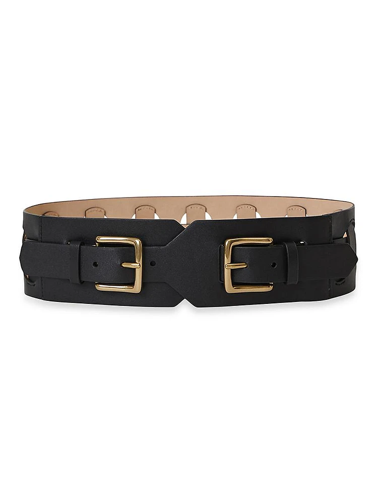 Maxwell Leather Waist Belt