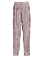 Lacey Striped Poplin Pants