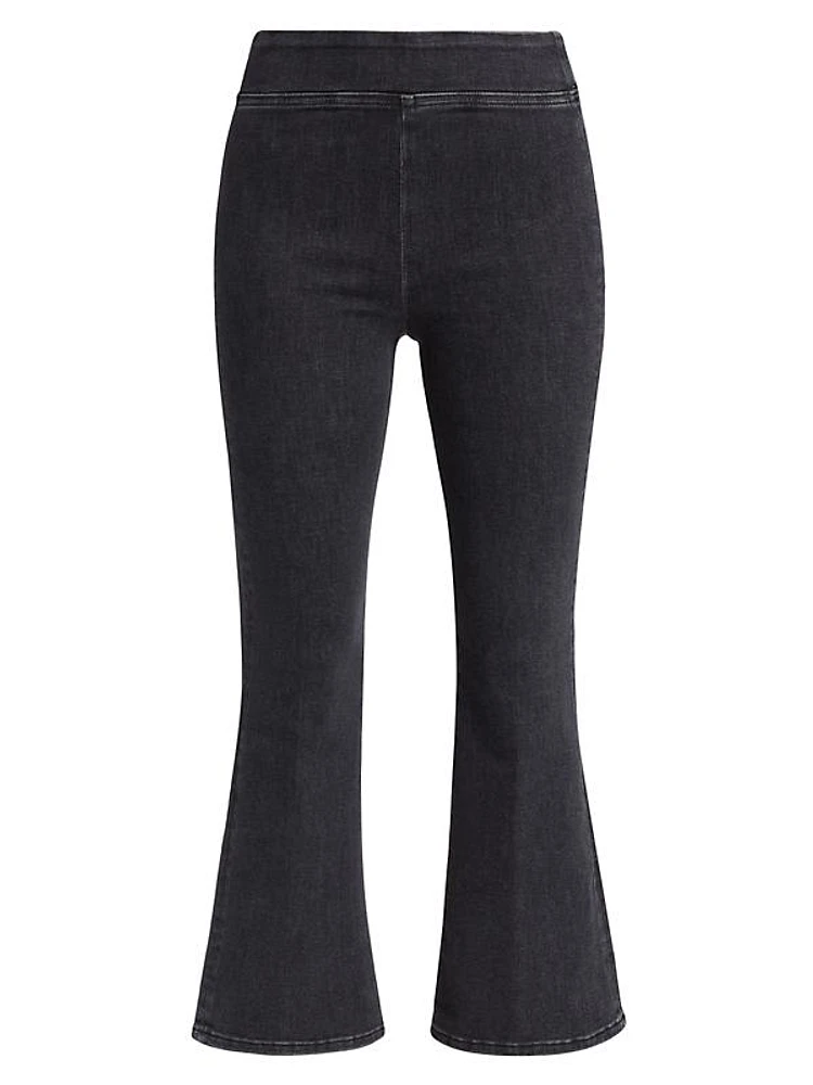 Jetset Crop Mini Boot-Cut Jeans