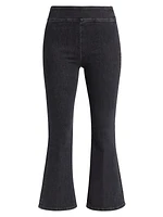 Jetset Crop Mini Boot-Cut Jeans