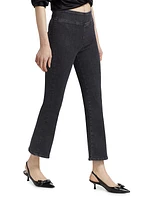 Jetset Crop Mini Boot-Cut Jeans