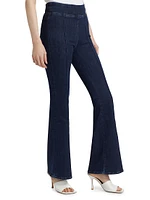 Jetset Flared Pintuck Jeans